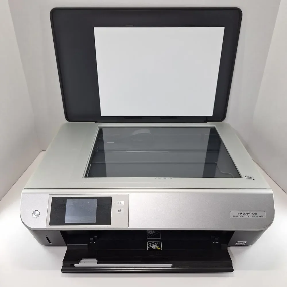 HP Envy 5530 All-In-One Inkjet Printer Color Black Wired Wireless - Tested